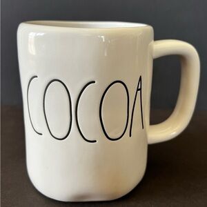 RAE Dunn Cocoa Mug Cup Tea Coffee hot coco